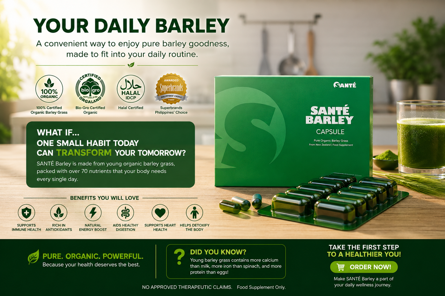 Sante Barley Capsule