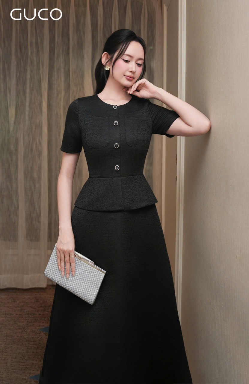 ĐẦM GẤM DỰ TIỆC PEPLUM - ĐEN_thumbnail_2