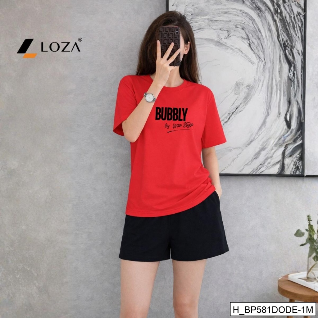 [XẢ KHO BỘ FORM RỘNG] -  Bộ quần áo thun nữ dáng rộng nhiều hình in - LOZA XB013_thumbnail_72