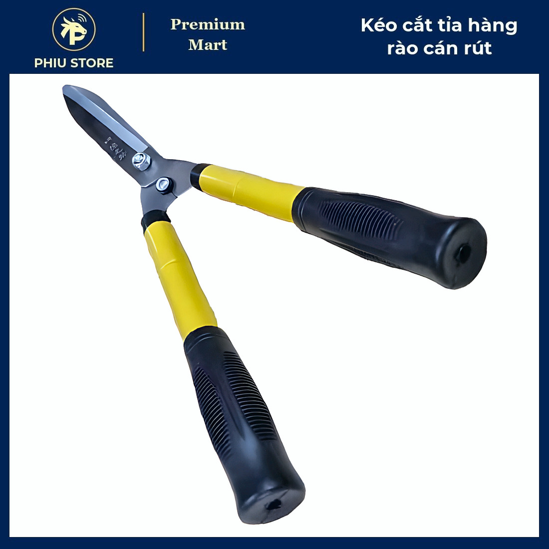 Kéo Cắt Hàng Rào - Kéo Cắt Tỉa Hàng Rào Cán Rút, Kéo Cắt Cành Hàng Rào - PHIU STORE_thumbnail_7