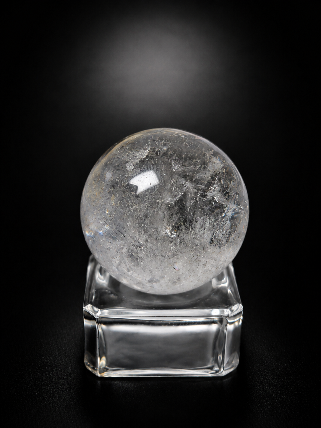 Bi Cầu Mini (~3CM) Thạch Anh Trắng Clear Quartz