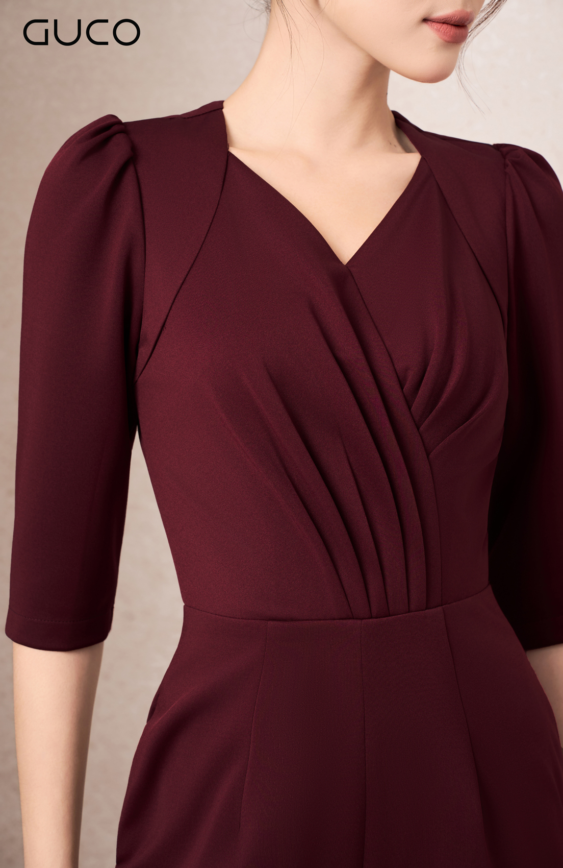 JUMPSUIT CỔ TIM XẾP LY NGỰC - ĐỎ ĐÔ_thumbnail_4