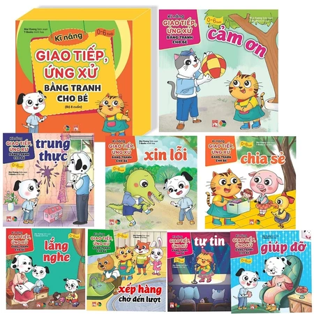 Bộ Sách Kĩ Năng Giao Tiếp Ứng Xử Bằng Tranh Cho Bé 0-6 Tuổi (Bộ 8 Cuốn)_thumbnail_6