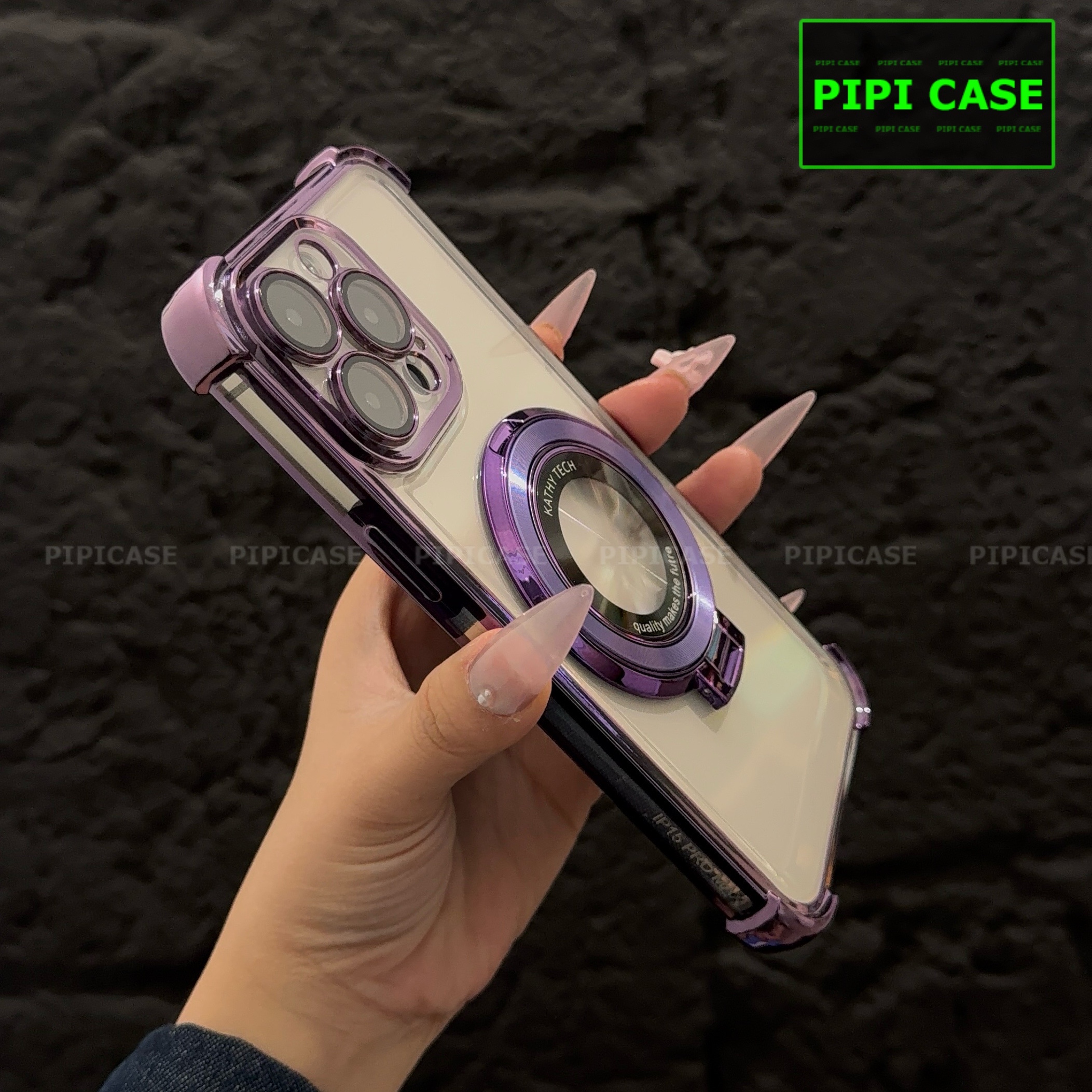 Ốp Lưng iPhone 14 Pro - Ven - Tím_thumbnail_11