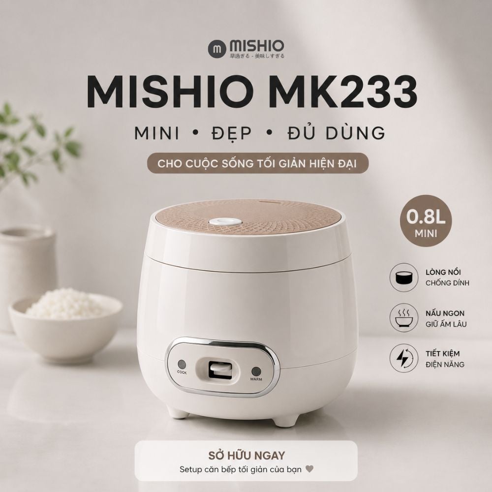 Nồi cơm điện mini Mk-233 (0,8L nâu)_thumbnail_7