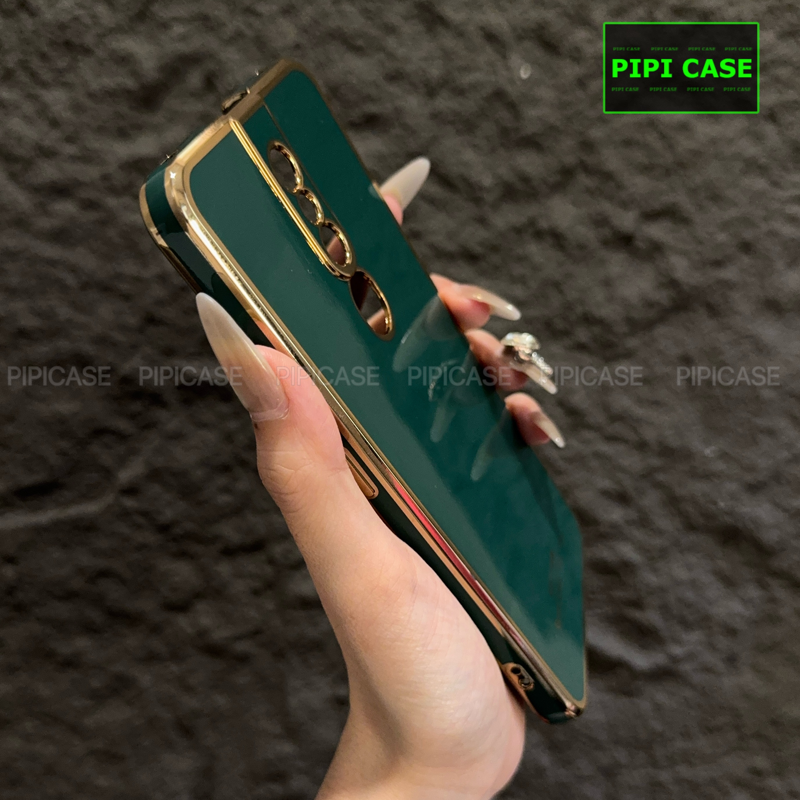 Ốp Lưng Oppo F11 Pro - Royal - Xanh Lá_thumbnail_3