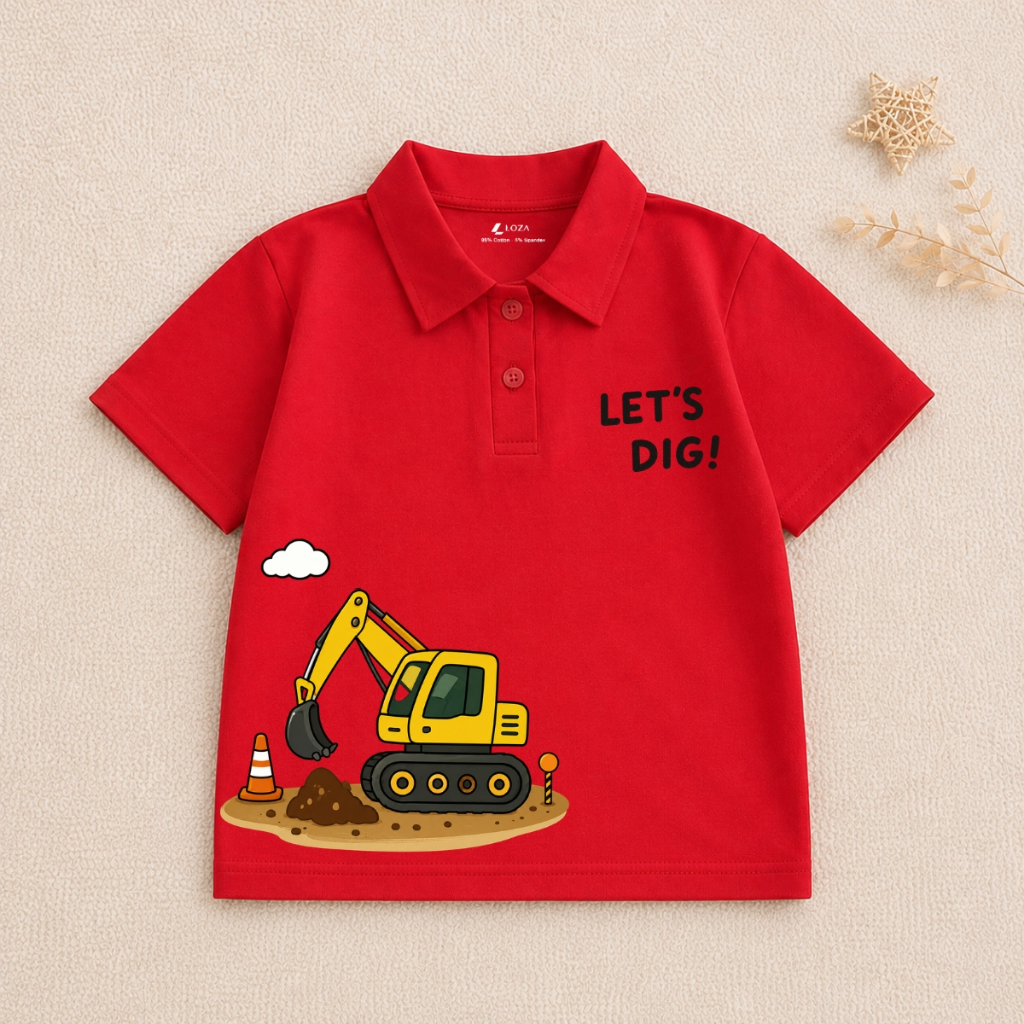 Áo polo bé trai in nhiều hình nhiều mẫu dễ mặc  - Áo thun có cổ cho bé Loza Kids PL004_thumbnail_10