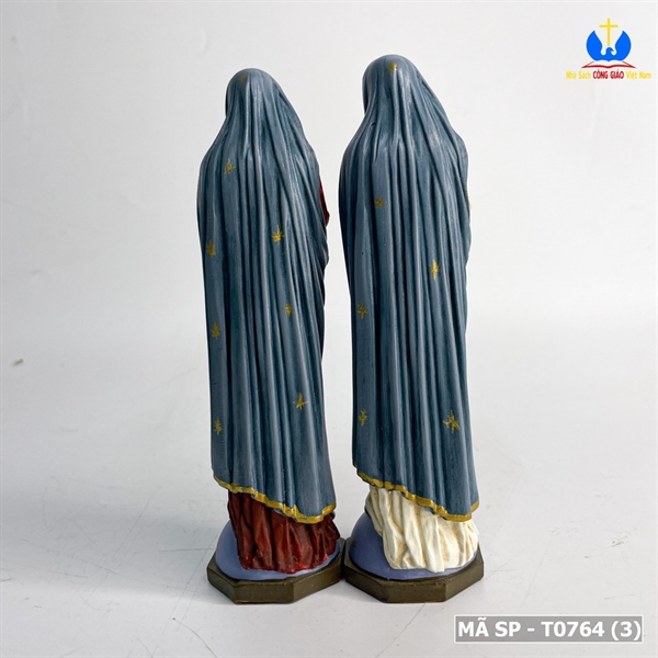 Tượng Đức Mẹ vô nhiễm 15cm vẽ tay_thumbnail_2