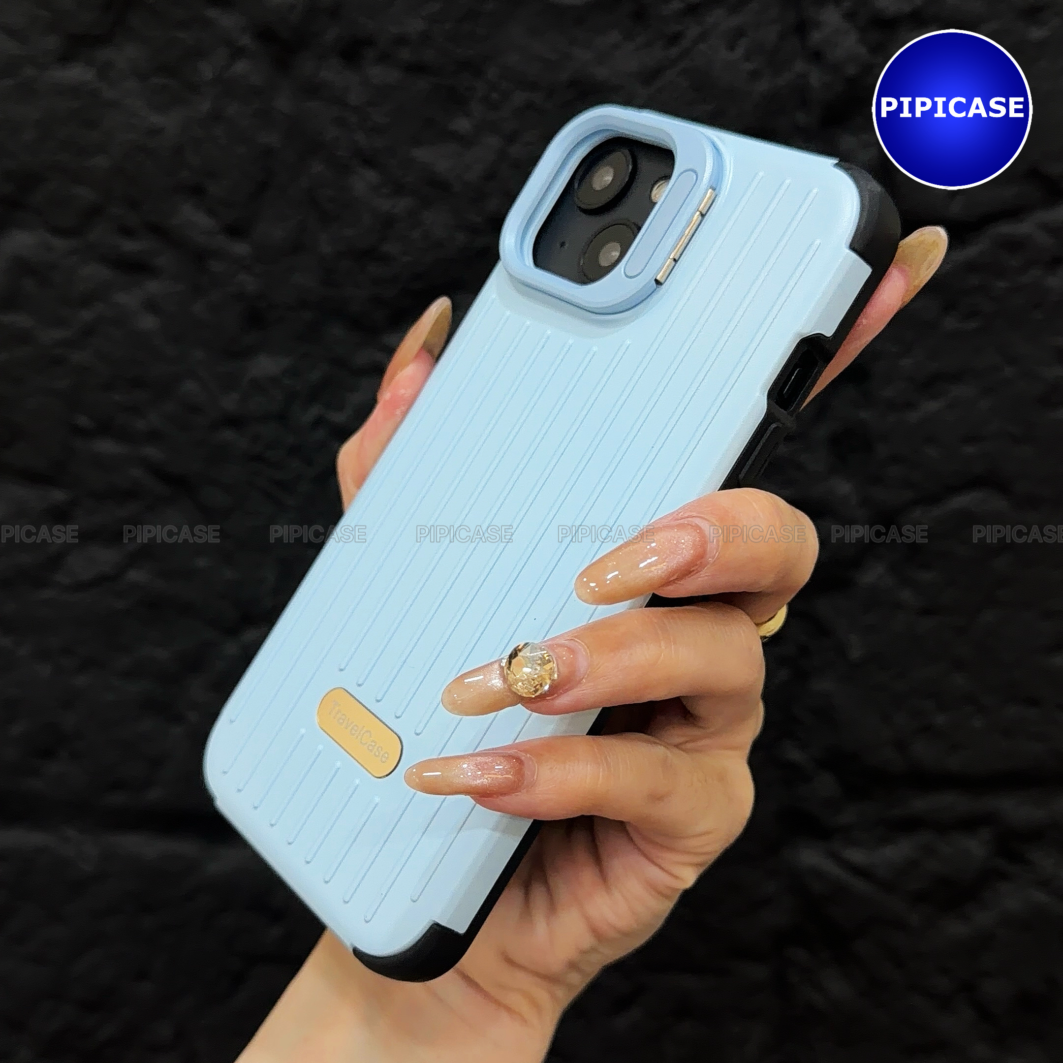 Ốp Lưng iPhone 13 - Hondao - Xanh Nhạt_thumbnail_3