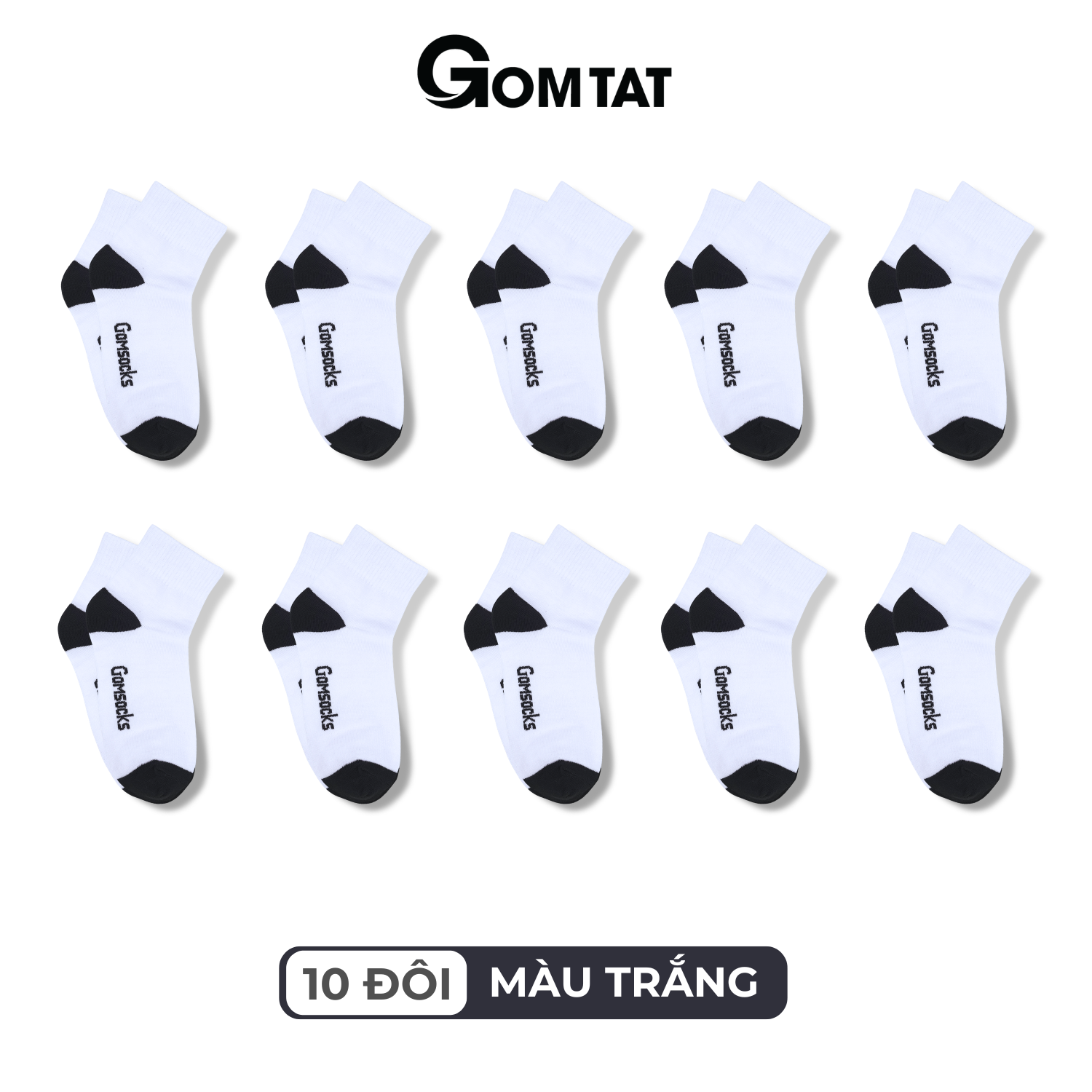 Tất cổ cao nam nữ GOMTAT trơn màu basic thoáng khí - VNX-SOCKS-CAO_thumbnail_15