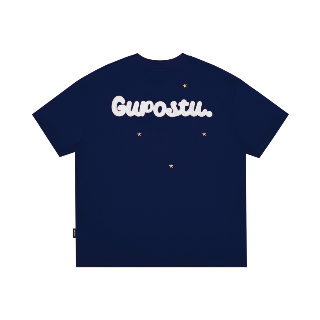 Áo Thun Boxy 280GSM “STAR” Thêu Len GUPO Unisex Nam Nữ Cotton Local Brand - TSS01_thumbnail_1