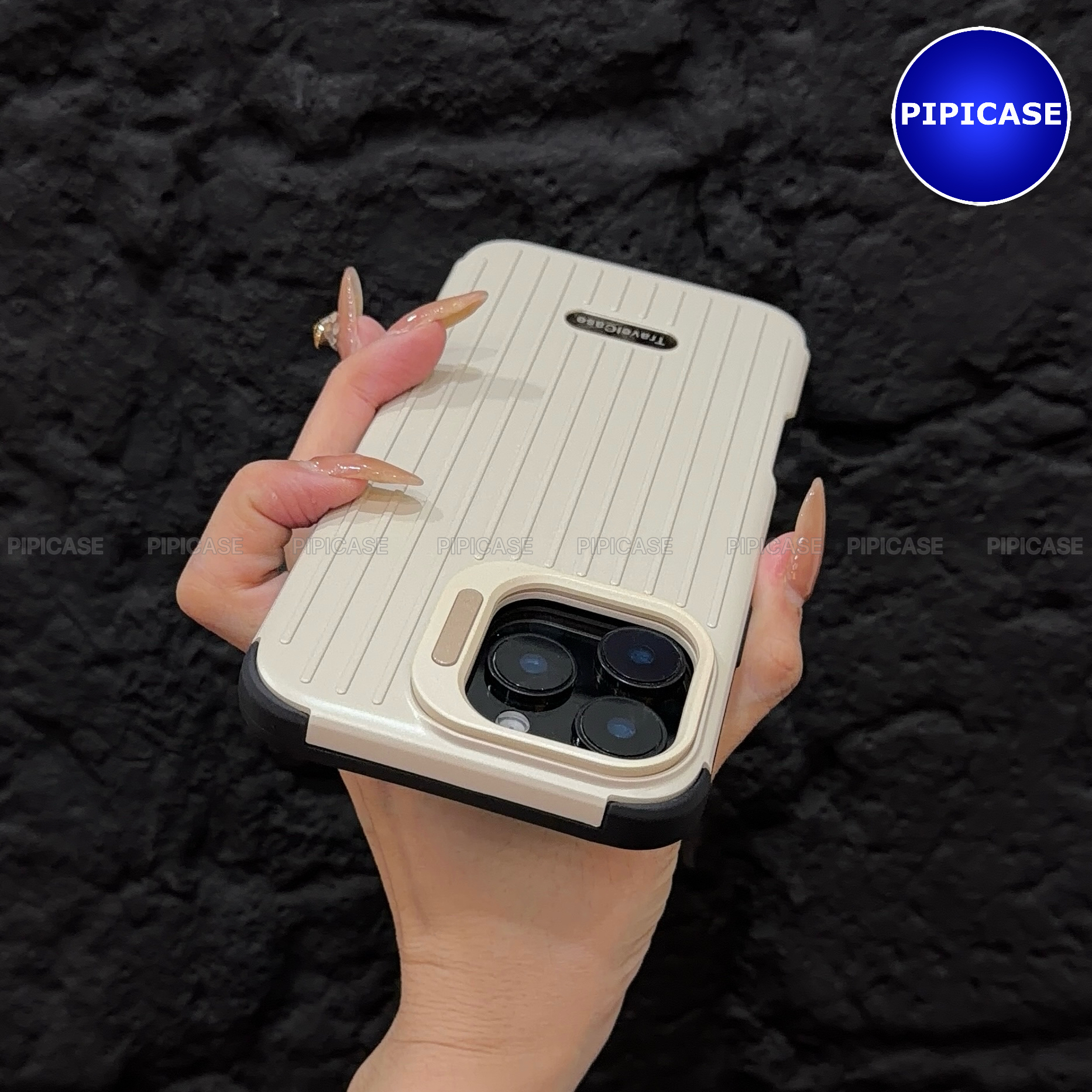 Ốp Lưng iPhone 16 Pro Max - Hondao - Kem_thumbnail_2