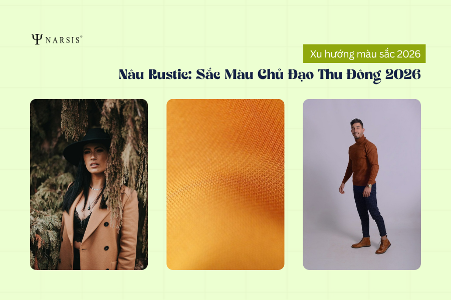 Màu Nâu Rustic: Ý Nghĩa Và Cách Phối Đồ Thu Đông 2026