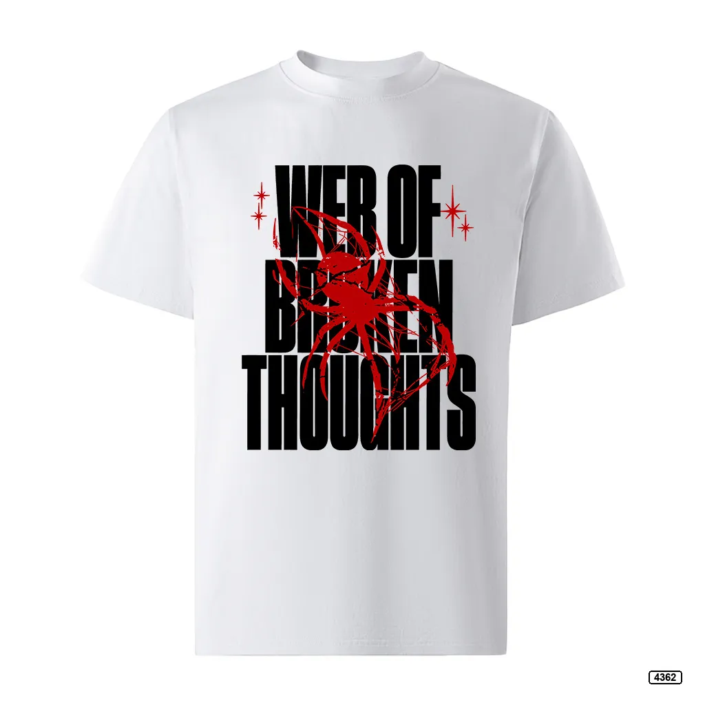 Áo thun nam form rộng Web of Broken Thoughts TeePrint 4362_thumbnail_9
