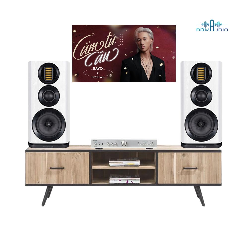 Combo Amply ROTEL A11 MKII + Loa Bookshelf WHARFEDALE EVO 4.2 - ROW1_thumbnail_1