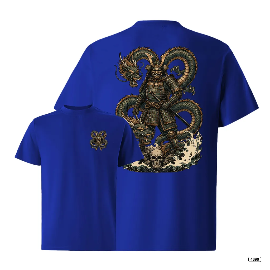 Áo thun nam samurai serpent form rộng TeePrint 4390_thumbnail_17