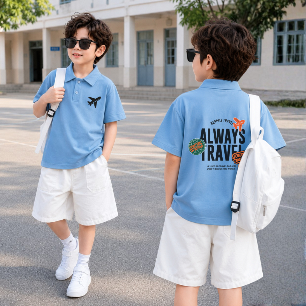 Áo polo bé trai hình Máy bay - Loza Kids PL3643_thumbnail_2