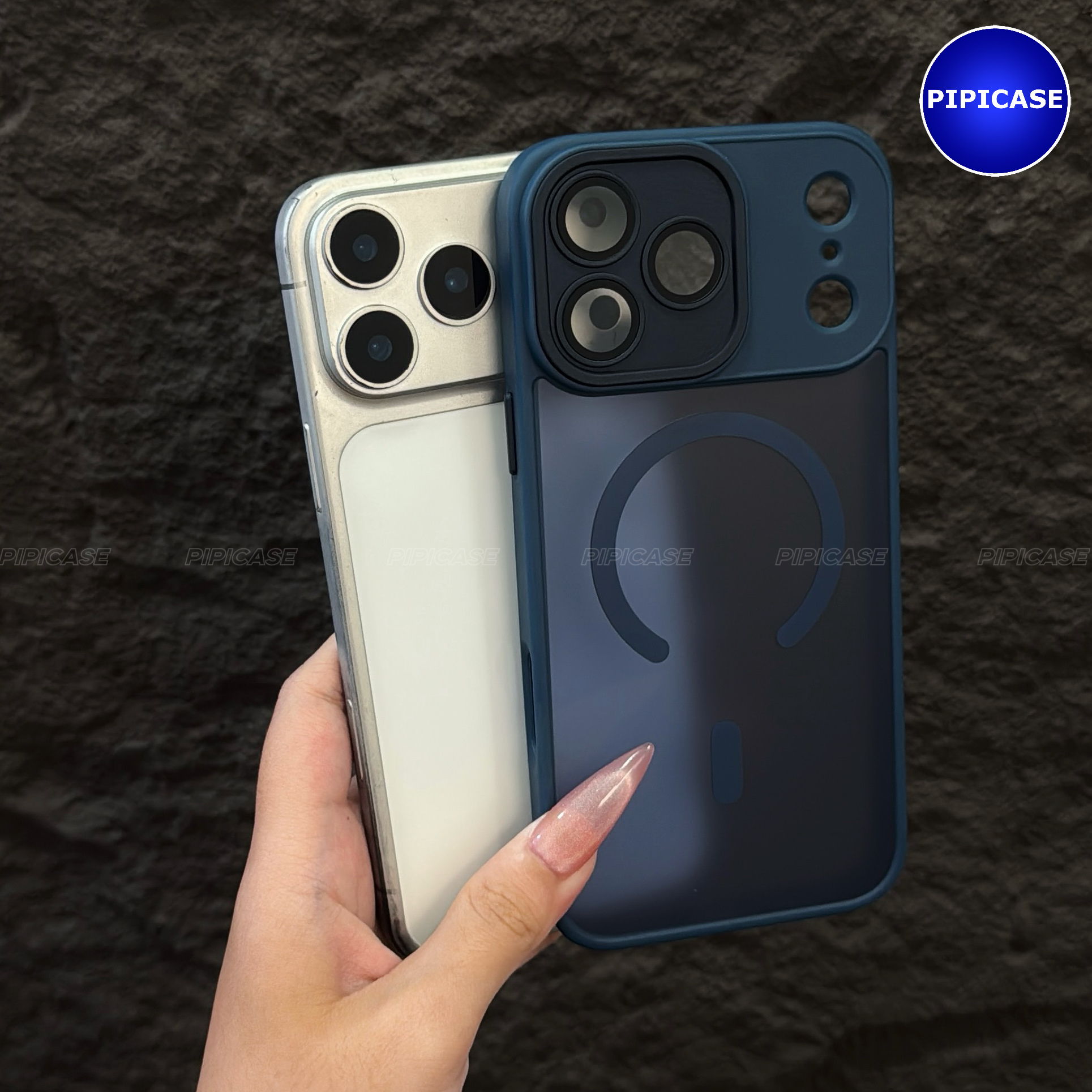 Ốp Lưng iPhone 17 Pro Max - Kao - Xanh Dương_thumbnail_5