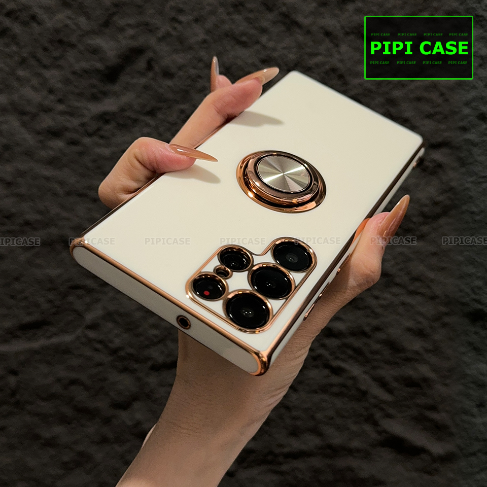 Ốp Lưng Samsung S22 Ultra 5G - Bumber - Trắng_thumbnail_2