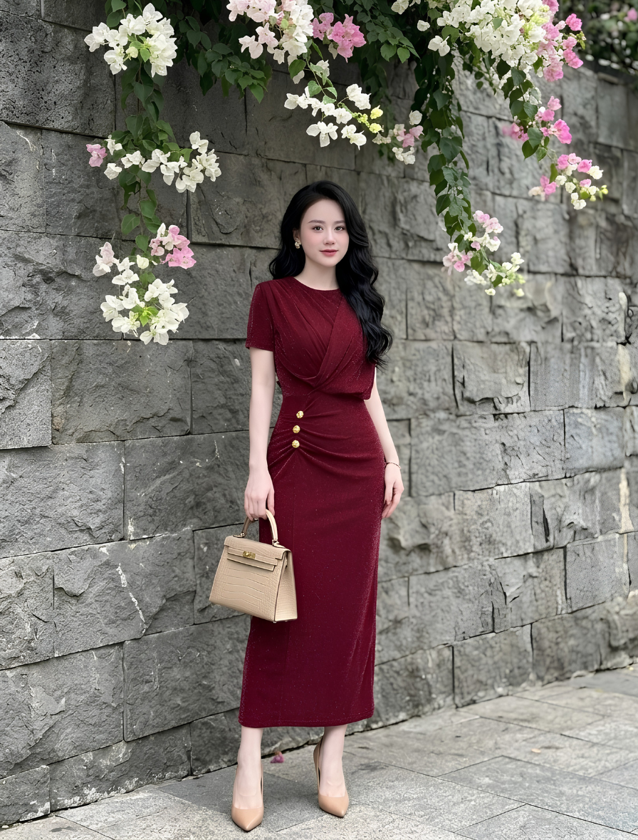 G59 - Đầm Body Nhũ Lưới Ánh Kim Cao Cấp_thumbnail_3