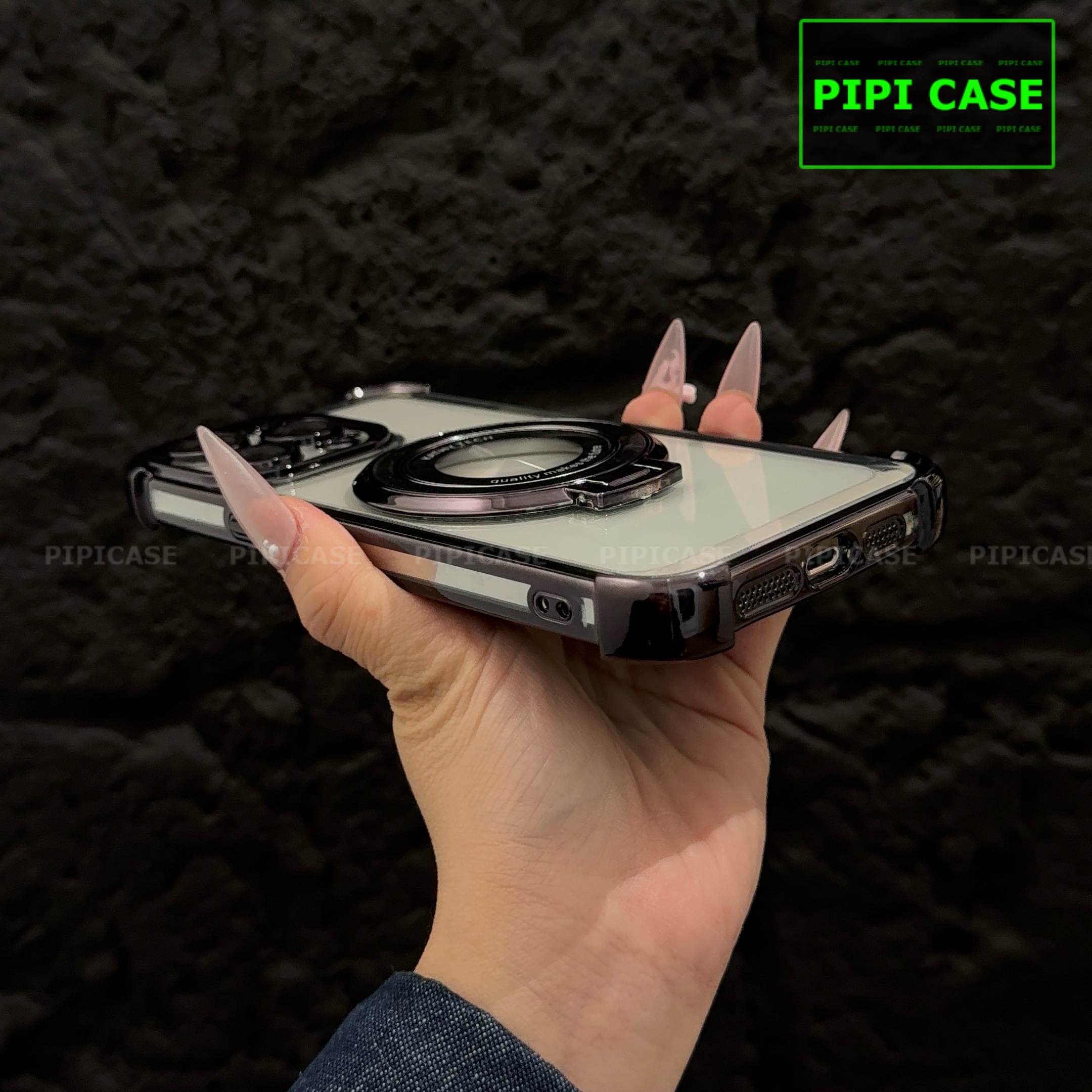 Ốp Lưng iPhone 15 Pro - Ven - Đen_thumbnail_17