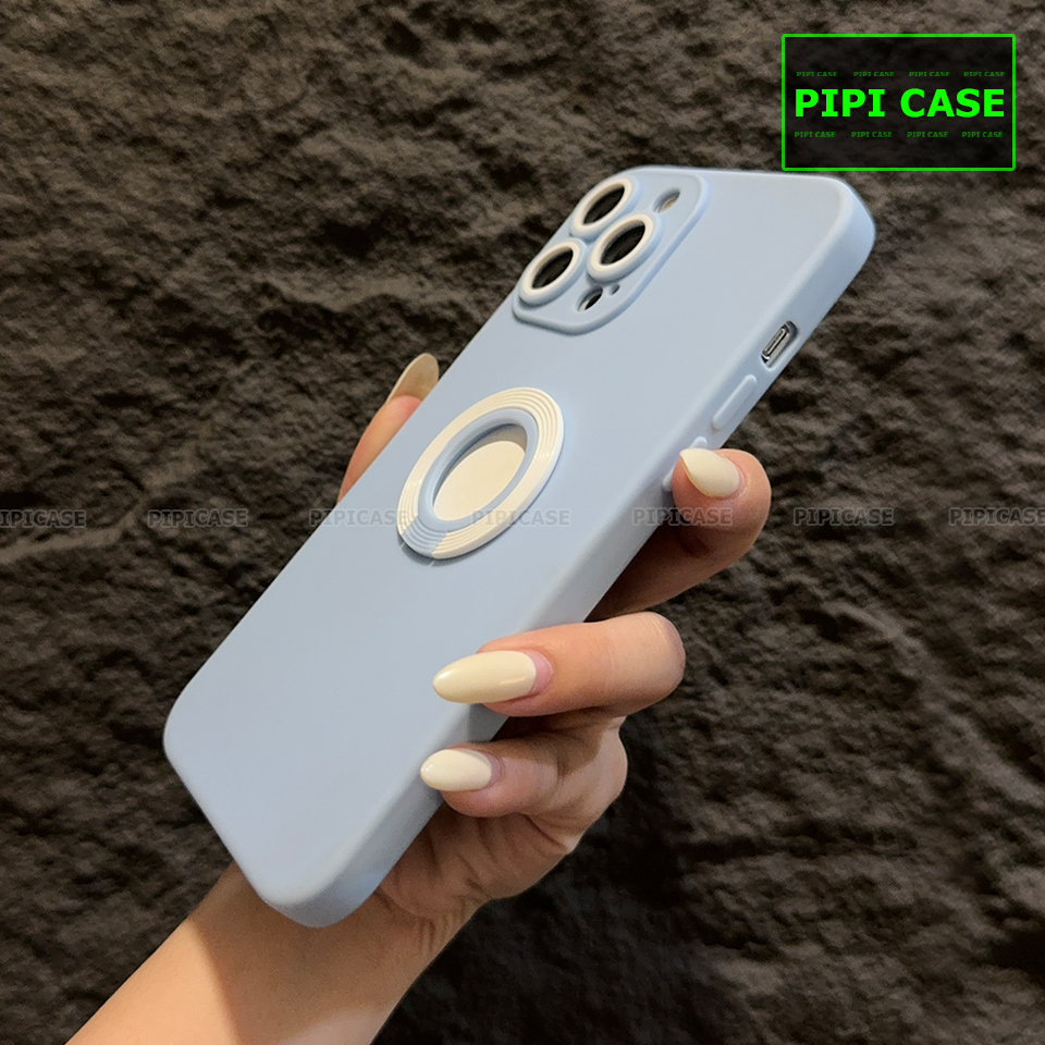 Ốp Lưng iPhone 13 Pro Max - Kino - Xanh Nhạt_thumbnail_3