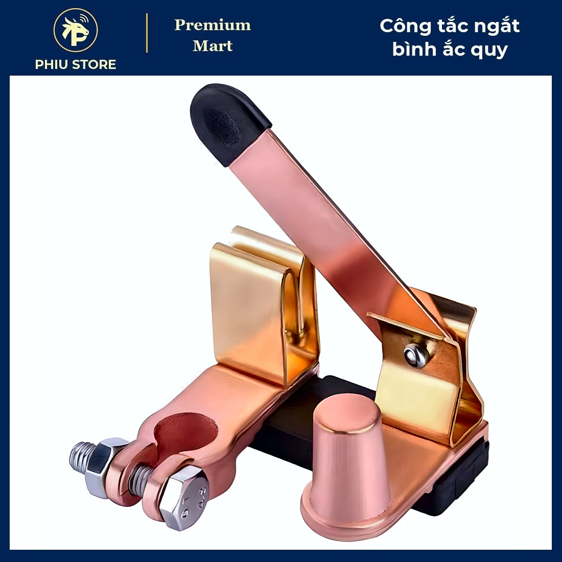 Combo Đồ Nghề Điện & Ắc Quy 5 Món - Bút Thử Điện, Kẹp Bình Cá Sấu, Đầu Cọc Bình, Công Tắc Ngắt Bình, Băng Dính Vải_thumbnail_4
