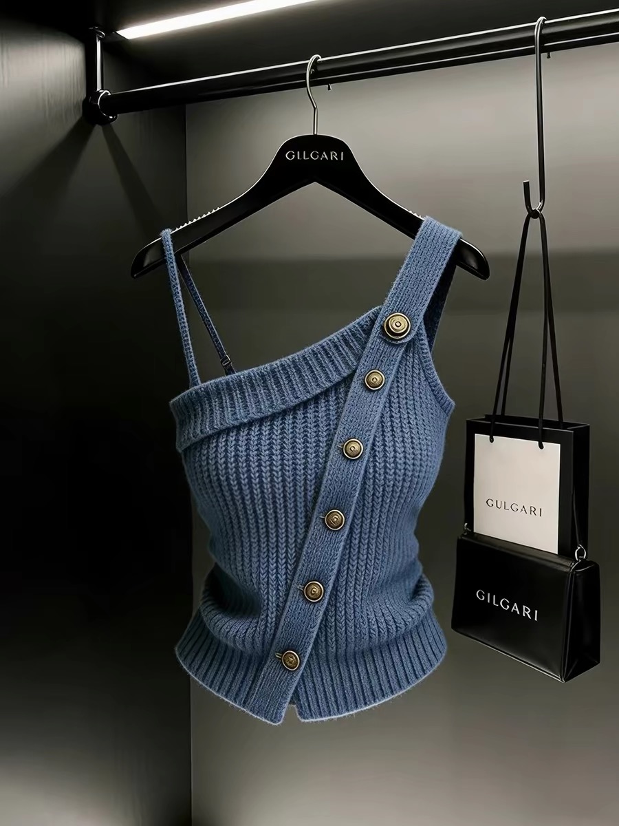 MS BX1803353: ÁO LỆCH VAI CROPTOP