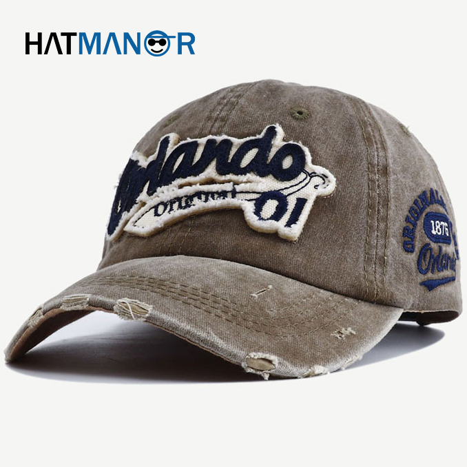 Mũ lưỡi trai classic vintage chữ thêu ORLANDO HZ2611_thumbnail_2