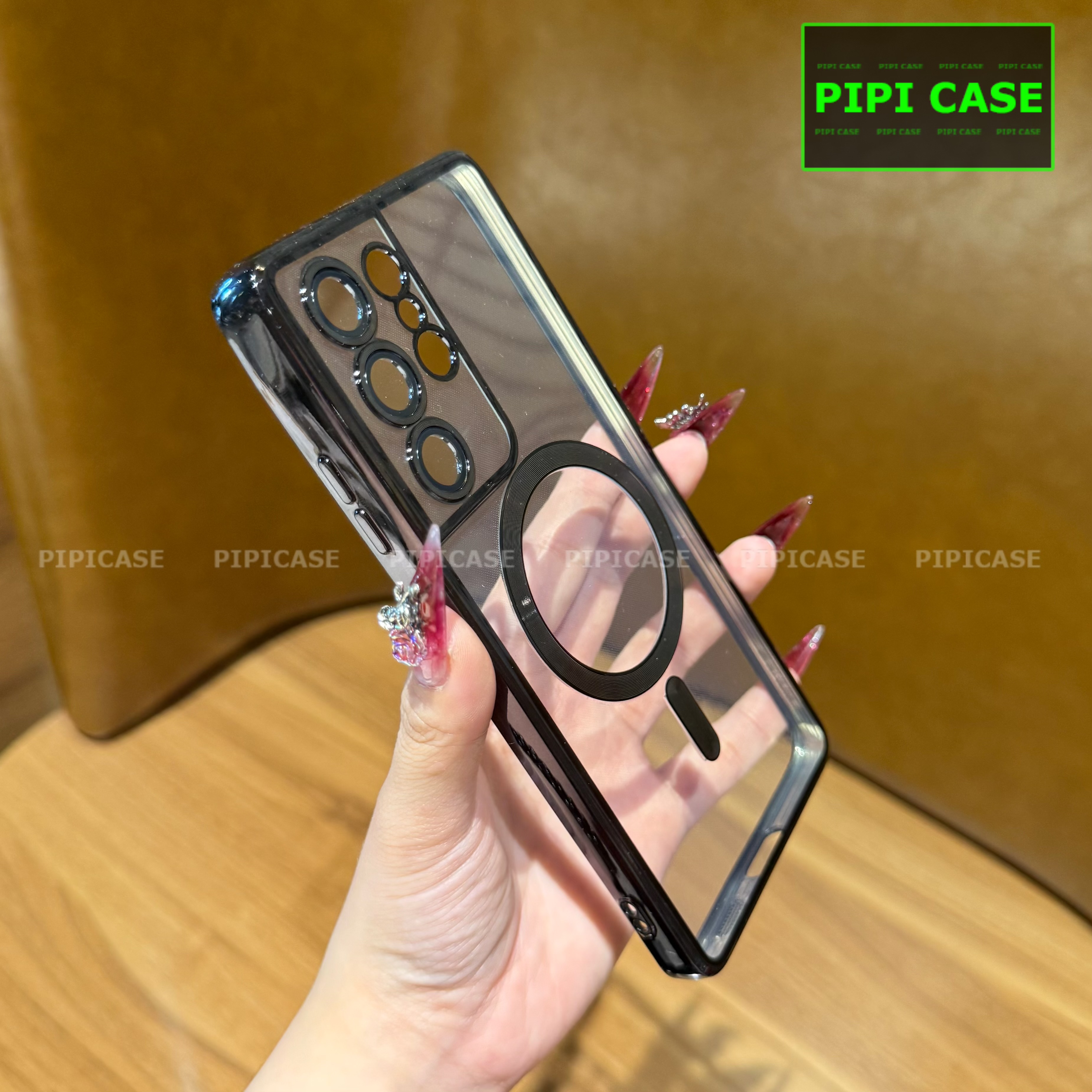 Ốp Lưng Samsung S21 Ultra 5G - Ticker - Đen_thumbnail_1