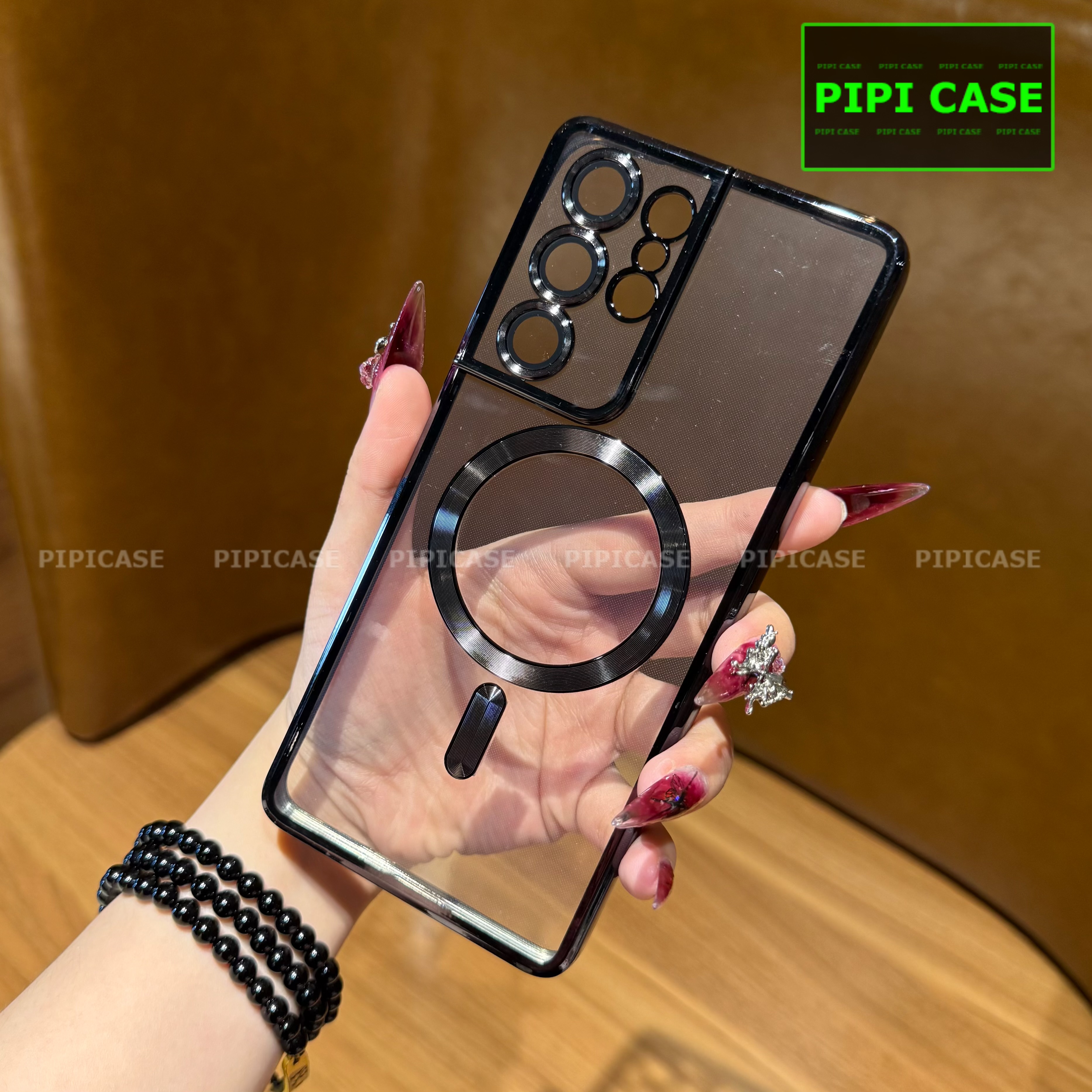Ốp Lưng Samsung S21 Ultra 5G - Ticker - Đen