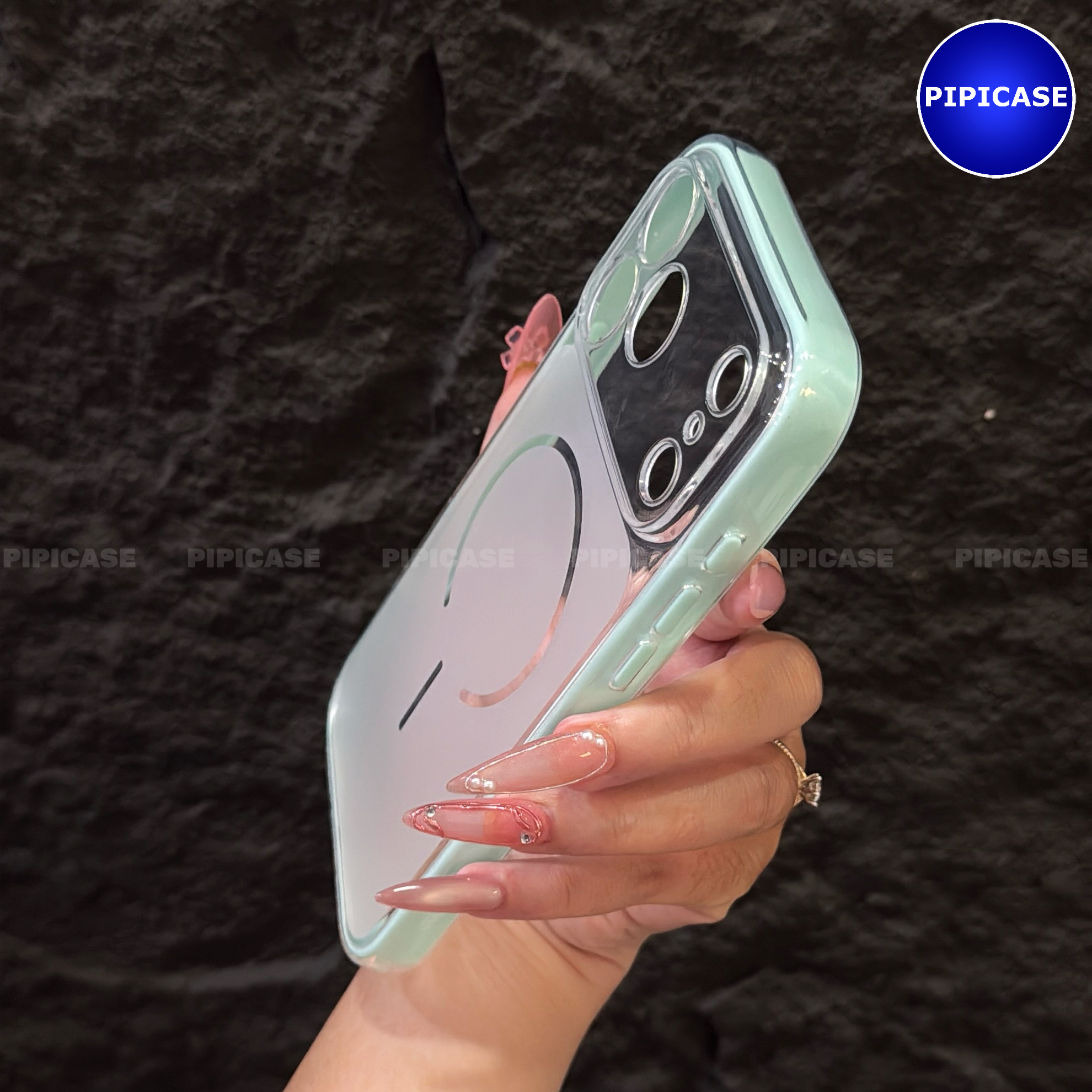 Ốp Lưng iPhone 17 Pro Max - Lucye - Xanh Mint_thumbnail_4