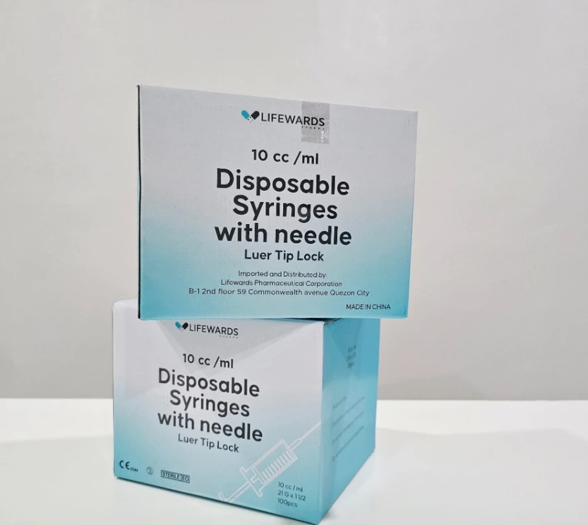Lifewards Disposable Syringe 10cc with Needle – 21G × 1.5
