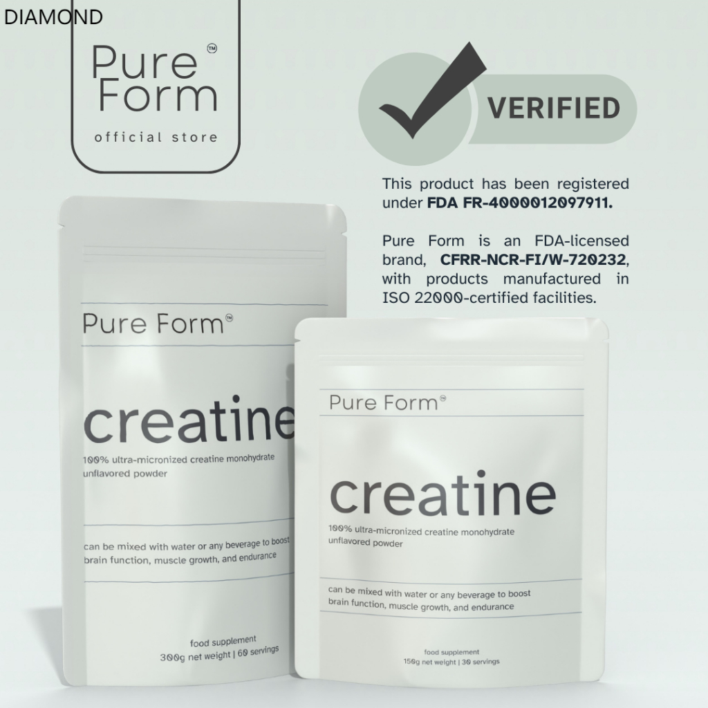 Pure Form® Ultra-Micronized™ Creatine Monohydrate | Unflavored Powder