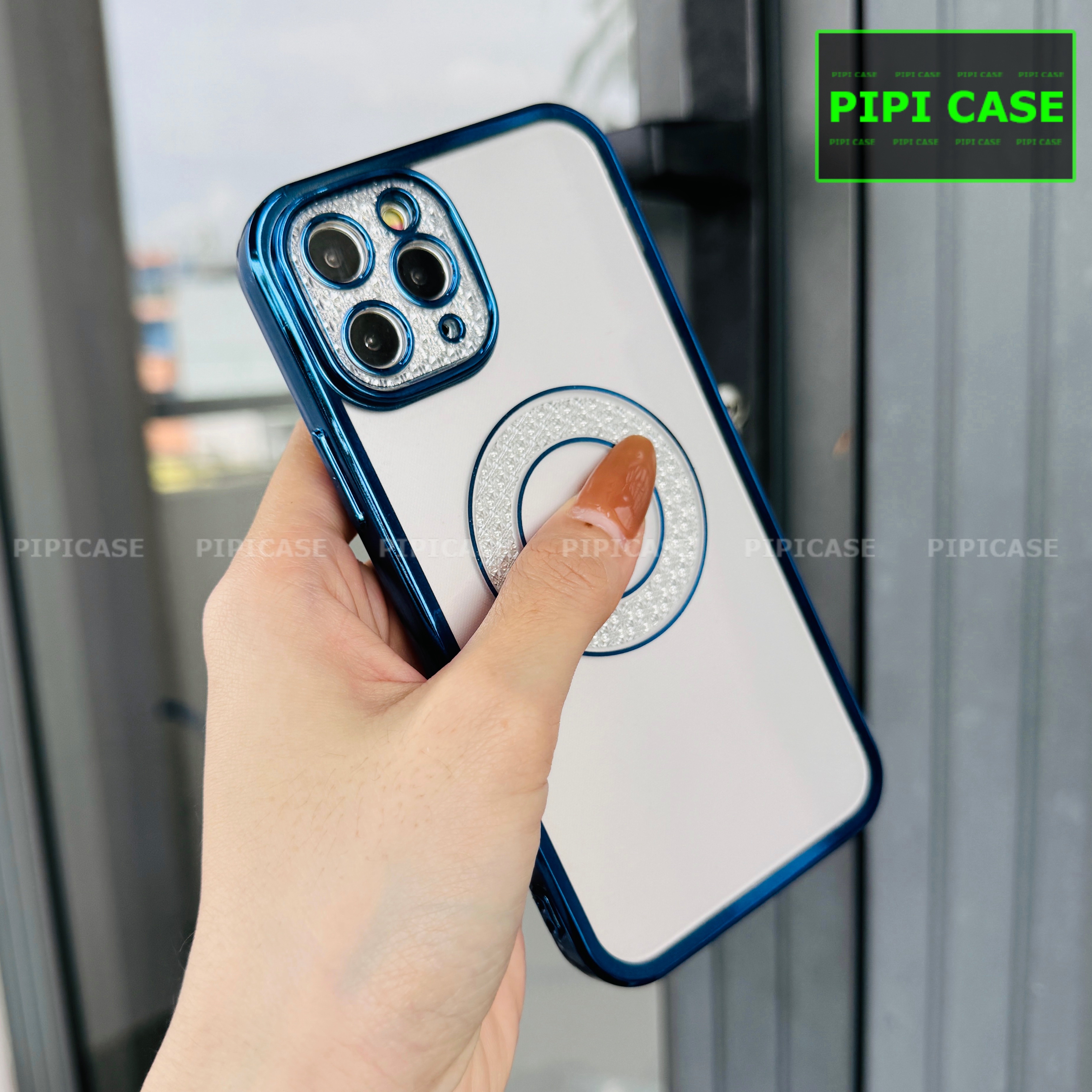 Ốp Lưng iPhone 12 Pro - Gemma - Xanh Nhạt_thumbnail_1