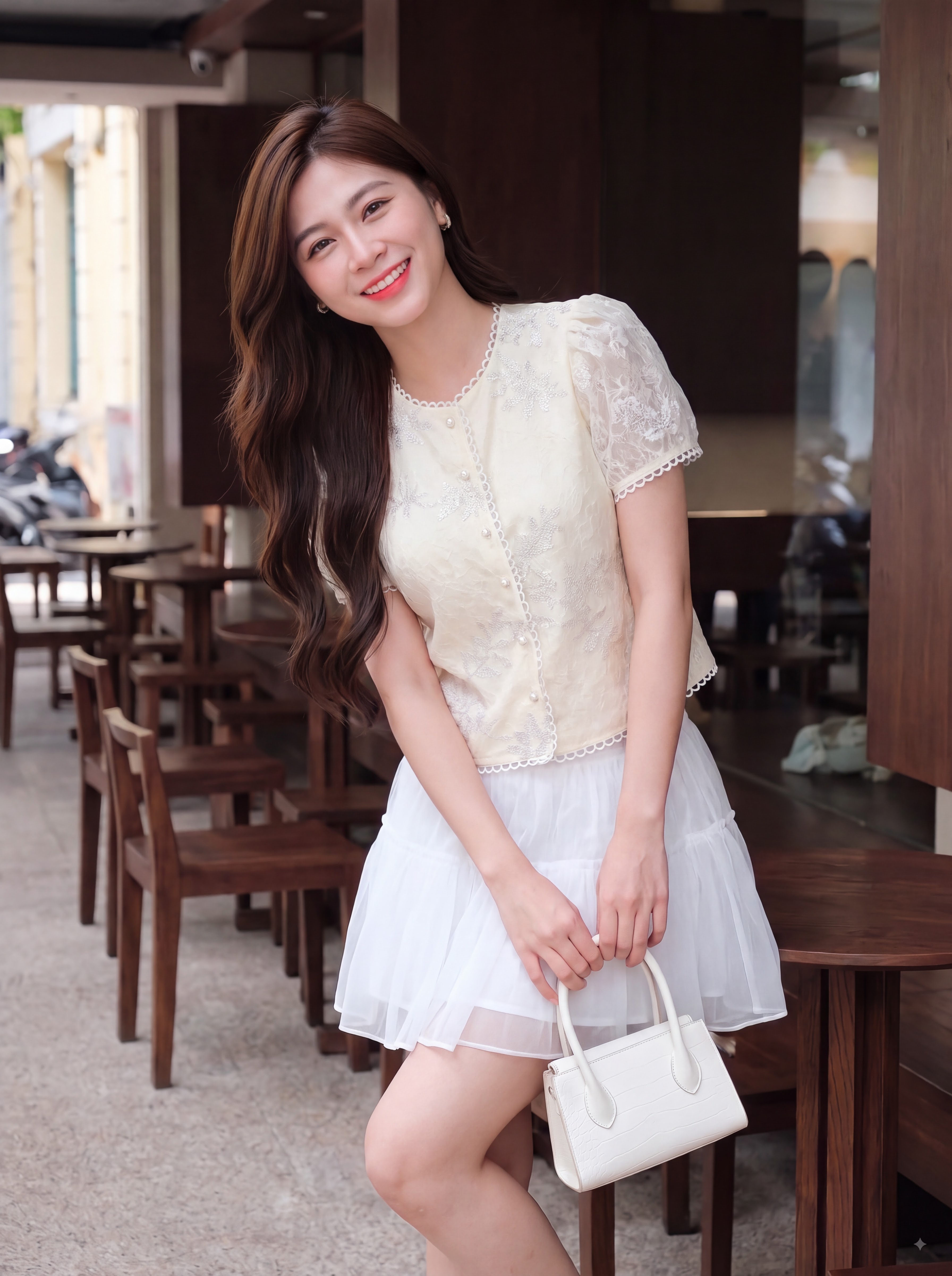 Áo kiểu phối cổ cúc ngọc 605002_thumbnail_8