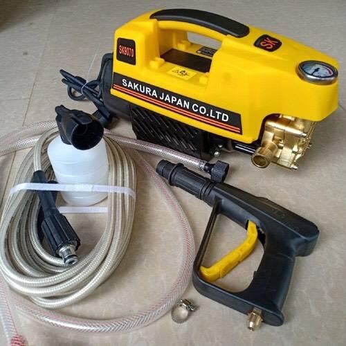 Máy Rửa Xe Sakura – Máy Xịt Rửa Cao Áp Chính Hãng, Công Suất Mạnh, Dùng Cho Gia Đình, ruột đồng 100%