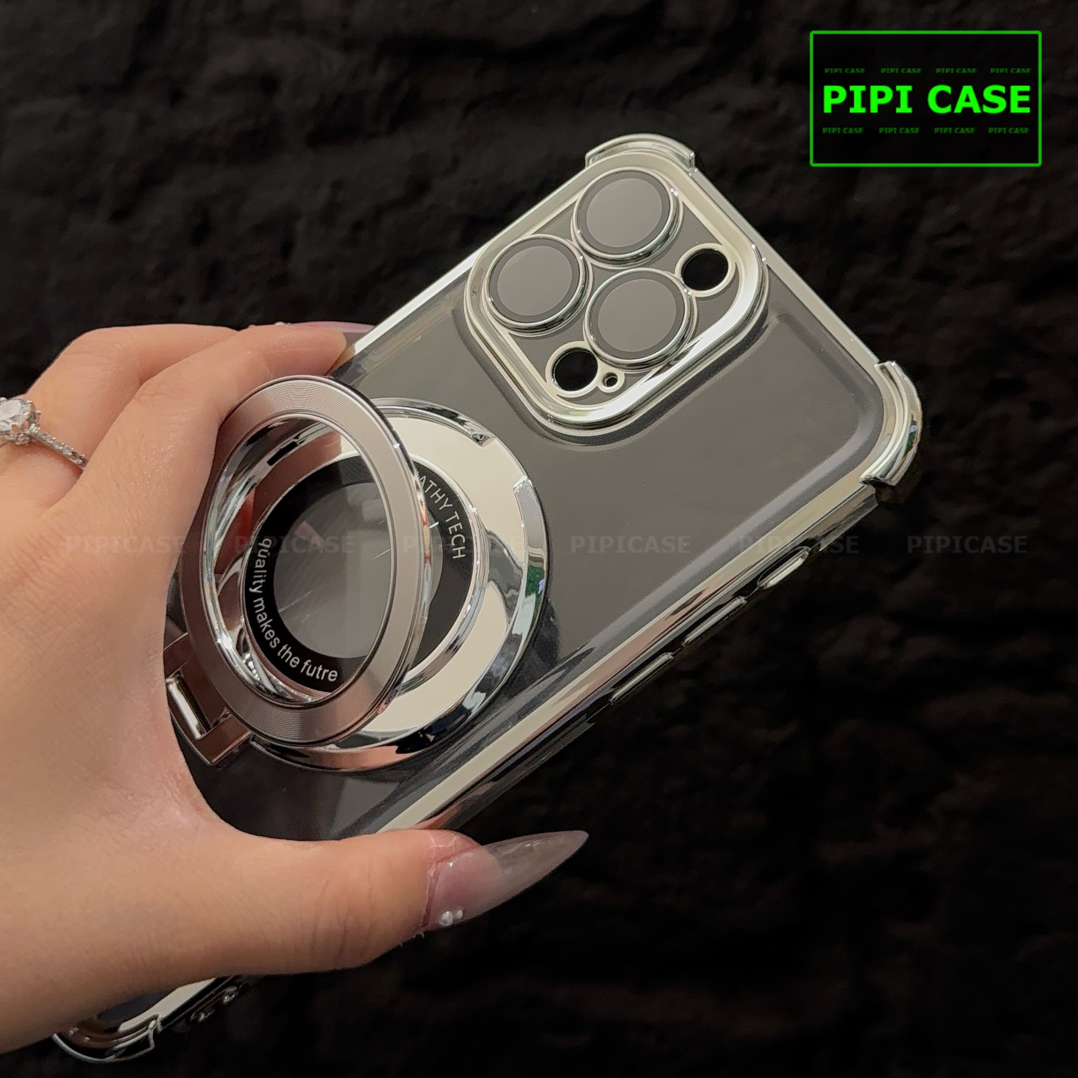 Ốp Lưng iPhone 14 Pro - Ven - Bạc_thumbnail_14