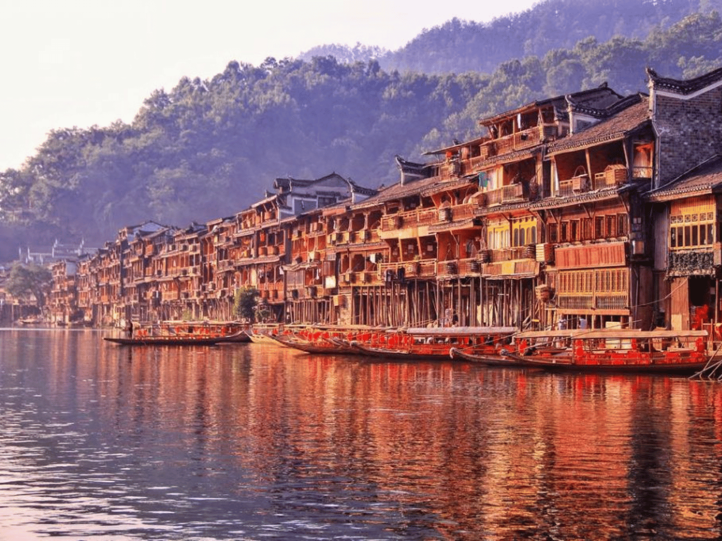 Trung Quốc: Trương Gia Giới - Phượng Hoàng Cổ Trấn 5n4đ