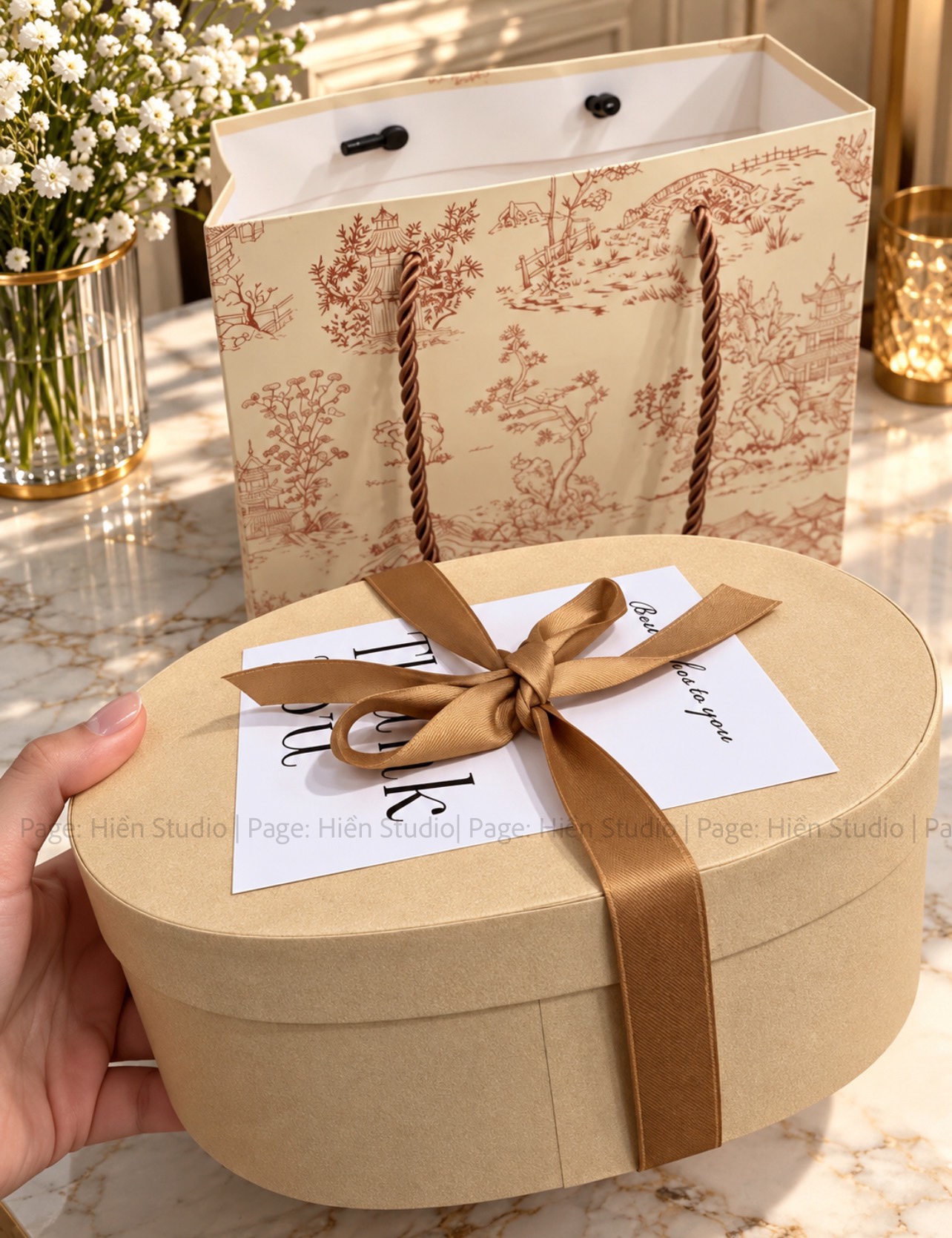 Combo: lược massage + mặt nạ mắt + kem dưỡng tay + xà phòng gạo