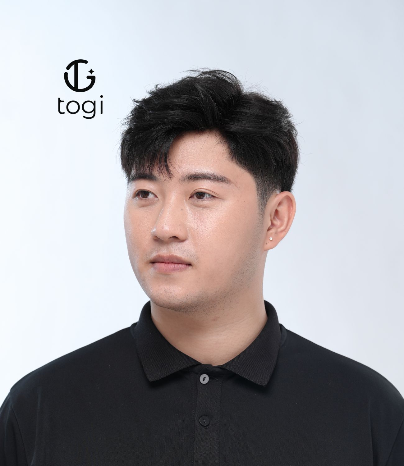 Tóc giả nam Sidepart cho tóc hói làm từ tóc thật_thumbnail_1