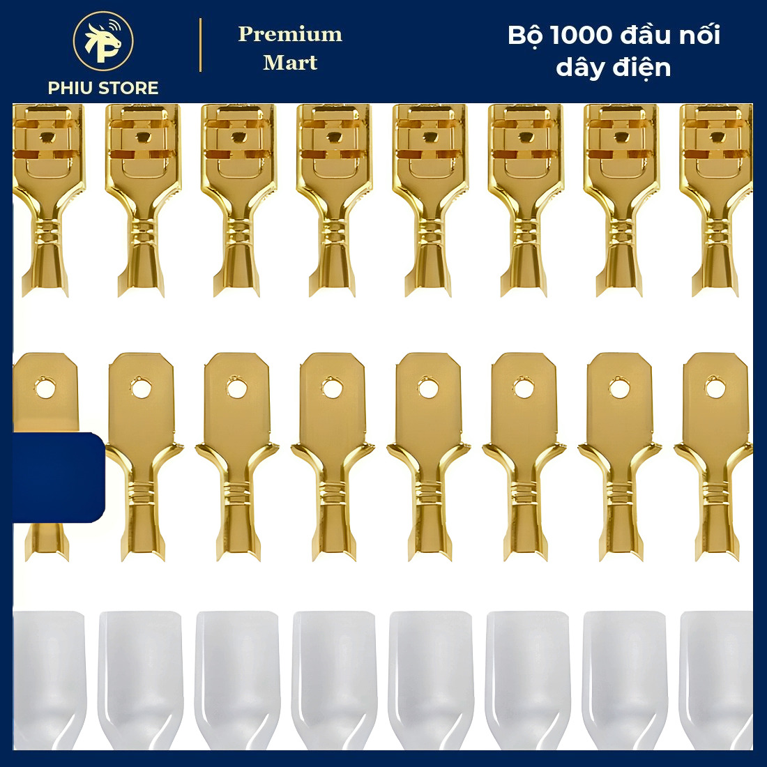 Đầu Nối Dây Điện - Bộ 1000 Đầu Nối 2.8-4.8-6.3mm kèm Ống Cách Điện, Cút Nối Dây Điện - PHIU STORE_thumbnail_4