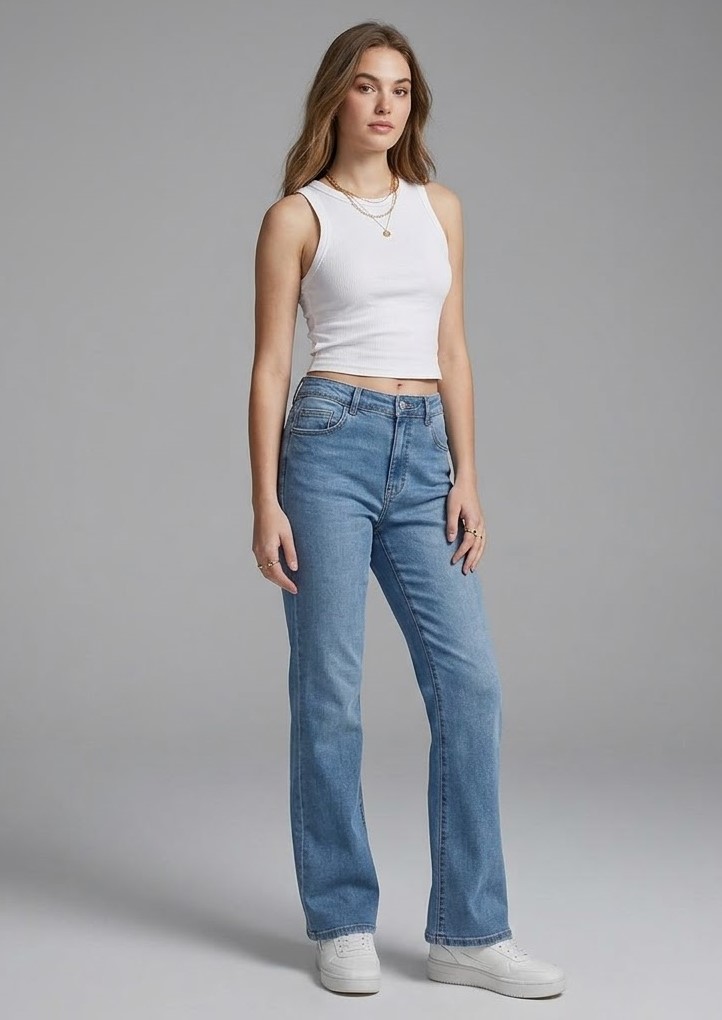 QJ108- Quần jeans loe nhẹ_thumbnail_2