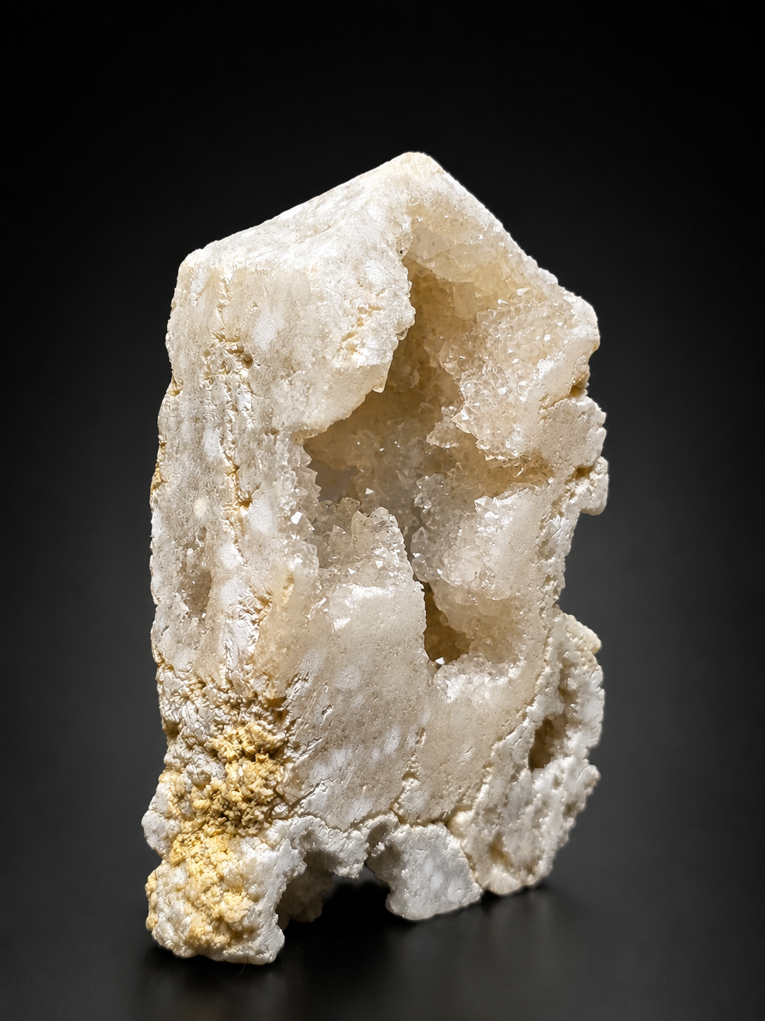 Trụ Đá Bán Thô Thạch Anh Trắng Druzy Chalcedony / Druzy Quartz