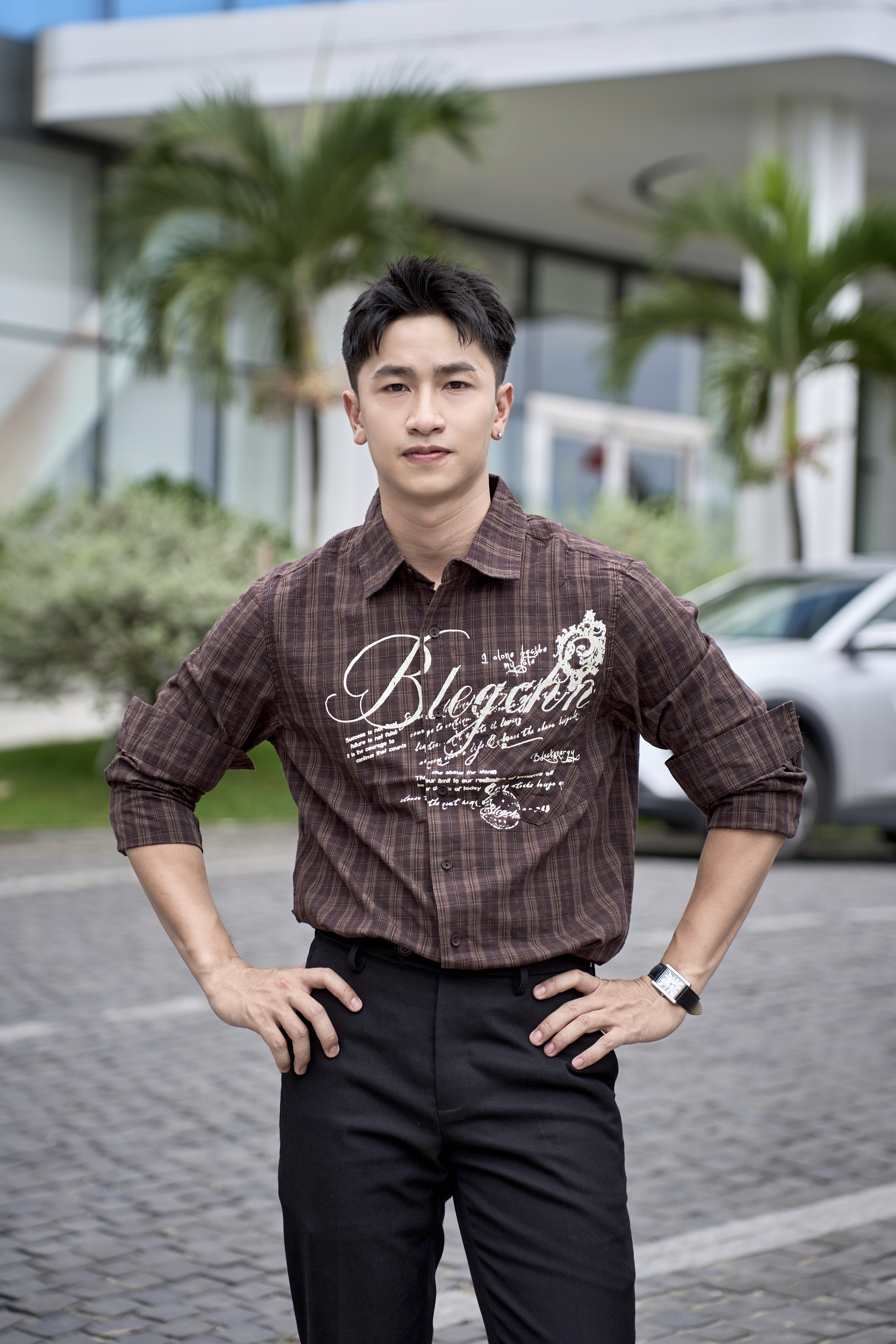 SA114 - Áo sơ mi nam kẻ caro in chữ phong cách streetwear dáng rộng_thumbnail_7