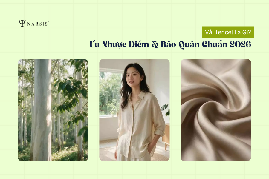 Vải Tencel Là Gì? Ưu Nhược Điểm Và Cách Bảo Quản Chuẩn 2026
