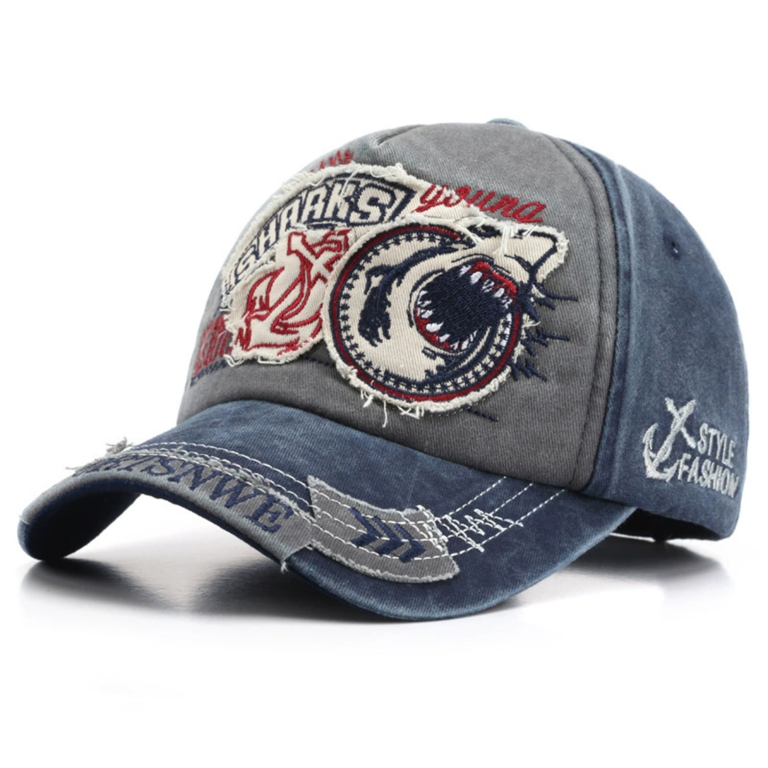 Mũ lưỡi trai classic cá mập SHARKS HZ2612_thumbnail_2