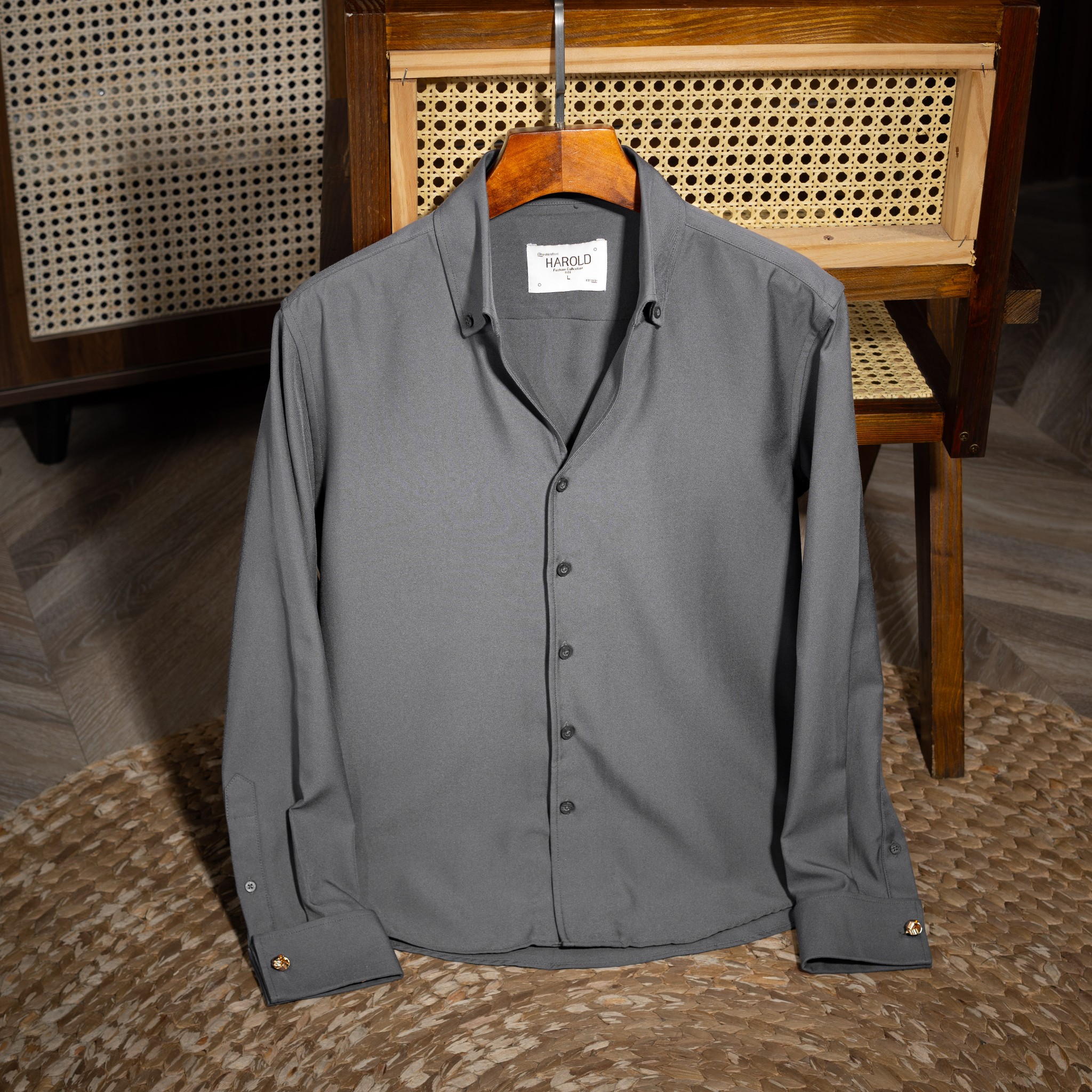 Sơ Mi Button Down Shirt Cufflinks_thumbnail_19
