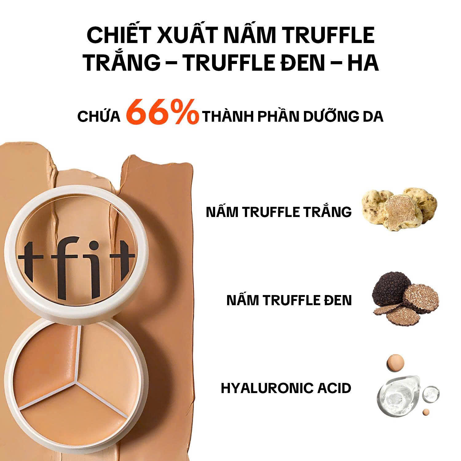 Bảng Che Khuyết Điểm TFIT Cover Up Pro Concealer (15g)