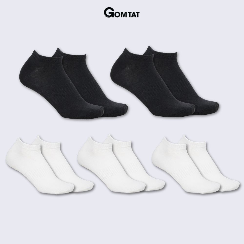 Combo tất cổ trung nam nữ GOMTAT chất liệu cotton cao cấp, thiết kế mặt lưới thoáng khí - STA-KLB_thumbnail_24